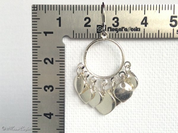 画像5: ＊ハンドメイド＊葉っぱがいっぱいシャンデリアピアス