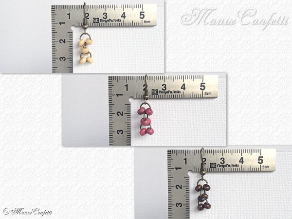 画像6: ＊ハンドメイド＊シードビーズのつぶつぶ揺れピアス