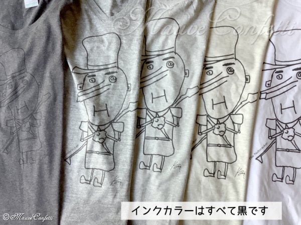 くるみ割り人形 Tシャツ ★★ くるみを割る人形 tee ＜M-C＊original＞ オリジナルイラスト