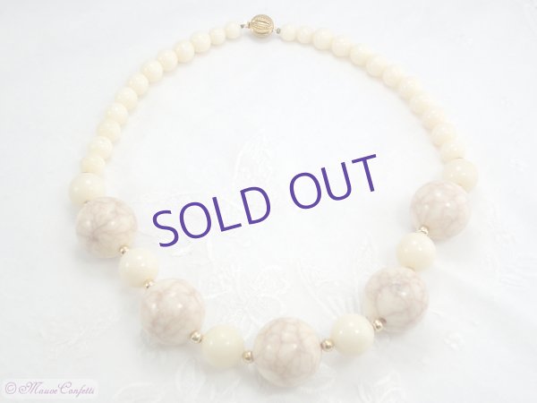 画像6:  ＊SALE＊ 【ユーズド品】マーブル模様調のネックレス