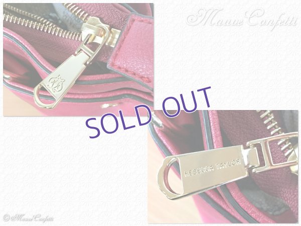 画像6:  ＊SALE＊ 【ユーズド品】レベッカ・テイラーのハンドバッグ レッド（紅色）＊REBECCA TAYLOR