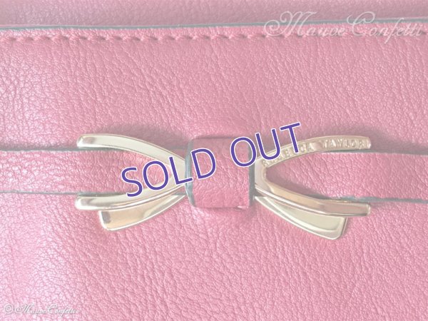 画像7:  ＊SALE＊ 【ユーズド品】レベッカ・テイラーのハンドバッグ レッド（紅色）＊REBECCA TAYLOR