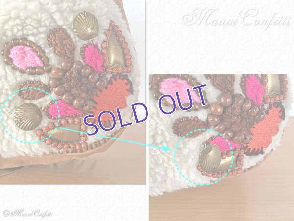 画像12: 【ユーズド品】ルナ・レナのハンドバッグ（ベージュ×マルチ）＊LUNA LLENA