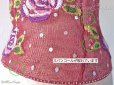 画像11:  ＊SALE＊ 【古着】オゾンコミュニティの刺繍モチーフホルターネックキャミ ピンク＊OZONE COMMUNITY