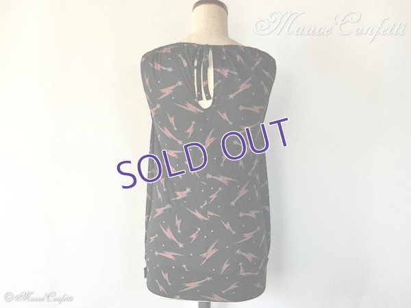 画像3: 【古着】ヒステリックスのシューティングスター柄トップス ブラック＊HYSTERICS