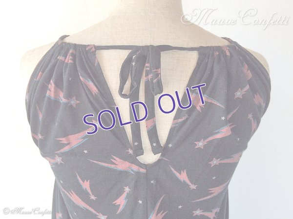 画像6: 【古着】ヒステリックスのシューティングスター柄トップス ブラック＊HYSTERICS