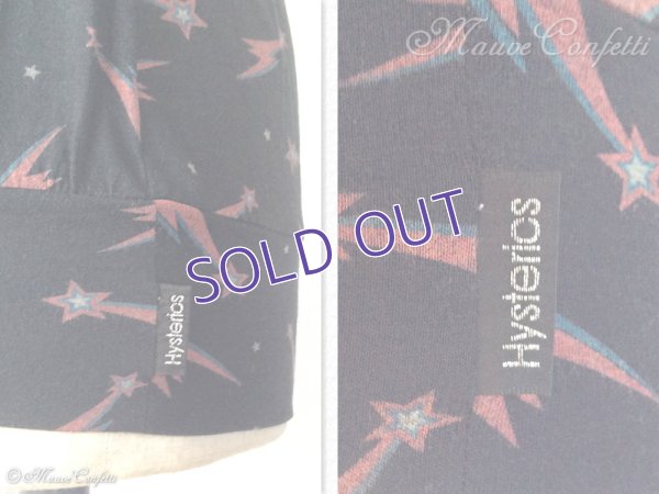 画像9: 【古着】ヒステリックスのシューティングスター柄トップス ブラック＊HYSTERICS