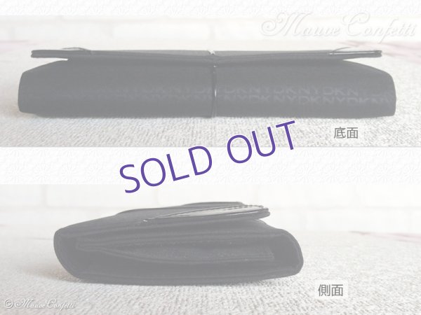 画像3:  ＊SALE＊ 【ユーズド品】DKNY三つ折り長財布ブラック