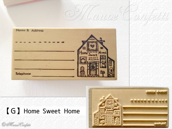 画像9: 【ユーズド品】ラバースタンプ 絵柄いろいろ 台木70mm×35mm タテ型 / ヨコ型＊Folktales