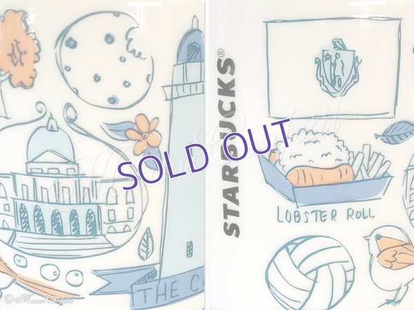 画像3: ★★【送料込・ユーズド品】海外スターバックス マサチューセッツ限定 陶器マグカップ 14fl oz / 414ml＊STARBUCKS