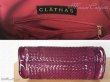 画像6:  ＊SALE＊ 【ユーズド品】クレイサスのハンドバッグ チャーム付（パープル）＊CLATHAS (6)