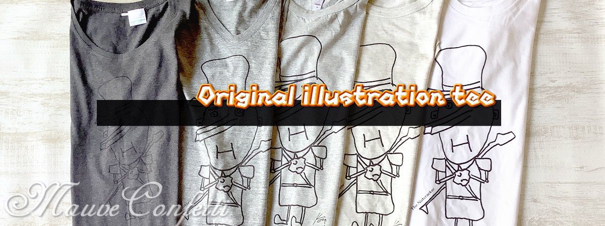 くるみ割り人形 Tシャツ オリジナル 手描き イラスト