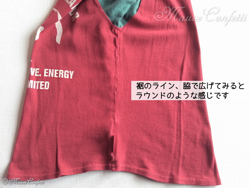 SALE＊【古着】ヒステリックグラマーのガール柄Tシャツ 赤×緑