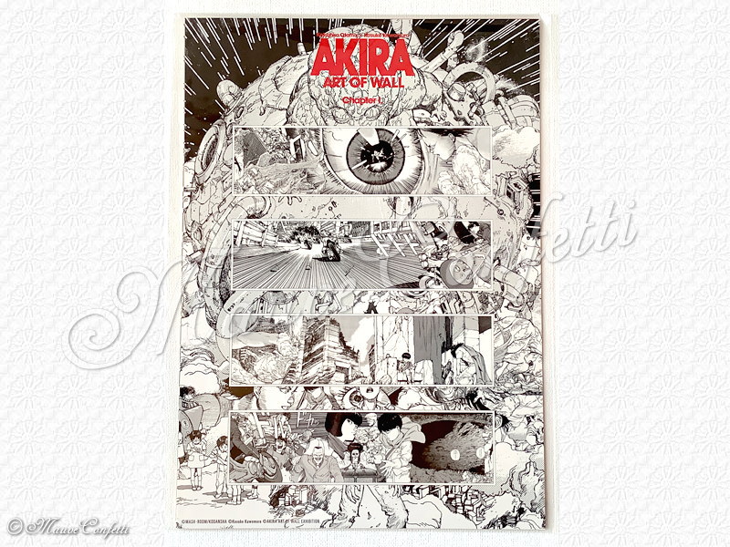 【新品未開封】AKIRA ART OF WALL A4 STICKER SET